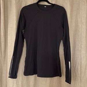 Black Long Sleeve Lululemon Top